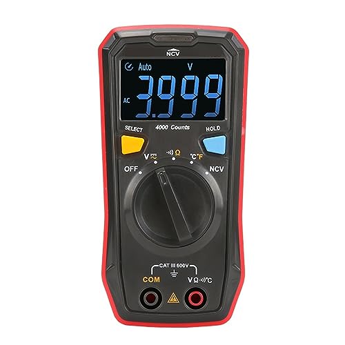 Smart Digital Multimeter AC DC Spannung Detektor Widerstand Meter Professionelle Voltmeter Ohmmeter Genau Messen(123) von ZGJIAJU