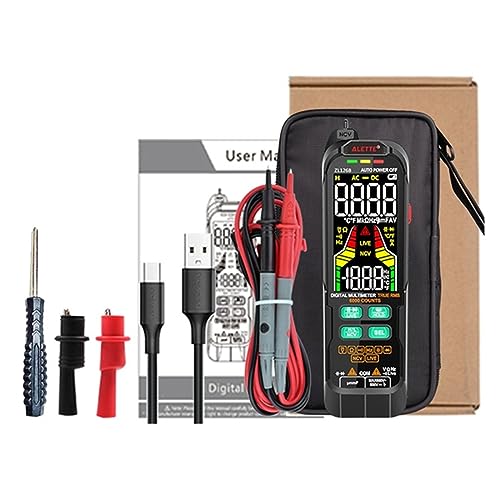 Smart Multimeter Digital Mini Automotive Profesional Tester True RMS NCV AC DC Spannung Tester Tragbare Stromzähler Genau Messen(126B PRO) von ZGJIAJU