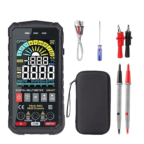 Smart Multimeter Digital Professional Automotive Teste 1000V AC DC Ohm Kapazität Temperatur Tester Genau Messen(HT126B PRO) von ZGJIAJU
