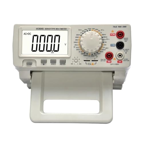 VC8045 High Precison Digital Multimeter Bench 1/2 True RMS DCV/ACV/DCA/ACA Präzisions-Desktop-Multimeter-Tools Genau Messen von ZGJIAJU