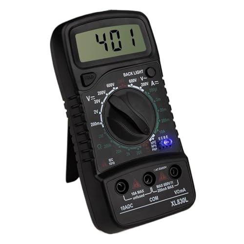 XL830L Digitalmultimeter, Multifunktionale Hochpräzise Digitalanzeige, Elektriker-Widerstandsspannungsmesser-Kombination Genau Messen XL830L Digitalmultimeter, Multifunktionale Hochpräzise Digitalanzeige, Elektriker-Widerstandsspannungsmesser-Kombination Genau Messen von ZGJIAJU