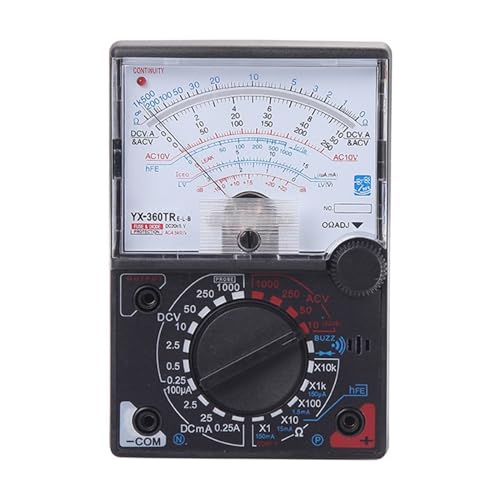 YX-360TRE-LB Zeigermultimeter AC DC Messen Sie ICEO HFE Mit Tester Stift Anzeigelampe Piepen Amperemeter Voltmeter Widerstand Genau Messen von ZGJIAJU