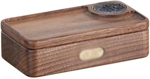 ZGSSOPTU Schmuckschatulle, Organizer, Massivholz, für Ohrringe, Halsketten, Ringe, Uhren, Armbänder, tragbare Aufbewahrungsbox aus Holz ZGSSOPTU Schmuckschatulle, Organizer, Massivholz, für Ohrringe, Halsketten, Ringe, Uhren, Armbänder, tragbare Aufbewahrungsbox aus Holz von ZGSSOPTU