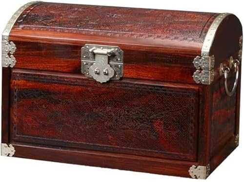 ZGSSOPTU Schmuckschatullen im chinesischen Retro-Stil, Aufbewahrungsbox, für Ringe, Ohrringe, Halsketten, Armbänder, Uhren ZGSSOPTU Schmuckschatullen im chinesischen Retro-Stil, Aufbewahrungsbox, für Ringe, Ohrringe, Halsketten, Armbänder, Uhren von ZGSSOPTU