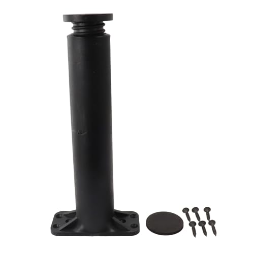 ZGXNYI 1 STÜCKE Teleskop verstellbare Bettbalken-Stütze Fuß hohe Hartplastik Stahl Möbelbein Sofabein Bettunterseite tragende Halterung(20-37CM) von ZGXNYI