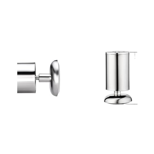 ZGXNYI 1PC Möbel Verstellbare Schrankbeine 6CM-30CM Edelstahl Möbelbeine Tisch Sofa Füße Bett Möbelbeine(Silver 10cm) von ZGXNYI