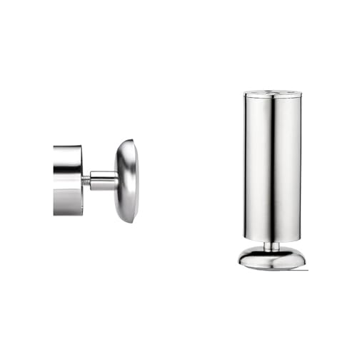 ZGXNYI 1PC Möbel Verstellbare Schrankbeine 6CM-30CM Edelstahl Möbelbeine Tisch Sofa Füße Bett Möbelbeine(Silver 15cm) von ZGXNYI