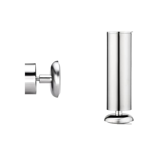 ZGXNYI 1PC Möbel Verstellbare Schrankbeine 6CM-30CM Edelstahl Möbelbeine Tisch Sofa Füße Bett Möbelbeine(Silver 18cm) von ZGXNYI