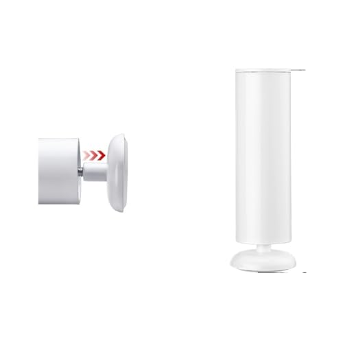 ZGXNYI 1PC Möbel Verstellbare Schrankbeine 6CM-30CM Edelstahl Möbelbeine Tisch Sofa Füße Bett Möbelbeine(White 18cm) von ZGXNYI