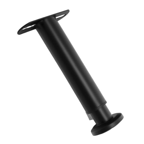ZGXNYI Höhenverstellbare Möbelbeine aus Metall, Ersatzbeine for Sofa, TV-Schrank, Couchtisch, Bett, Sideboards(Matte Black 15-25cm) von ZGXNYI