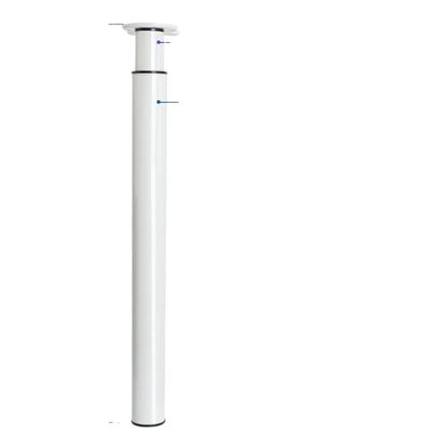 ZGXNYI Klappbare Tischbeine, robuste, klappbare Stangenfußstütze, verstellbare, teleskopische Tischstütze, Möbelbeine, Hardware(White) von ZGXNYI
