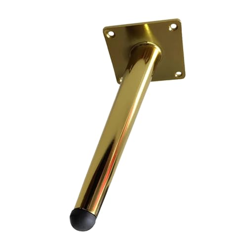ZGXNYI Möbelbeine Ersatz Sofa Schrank Füße Bett Couch Kaffee Tisch Beine DIY(Golden 30cm) von ZGXNYI