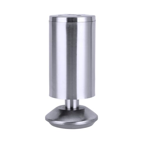 ZGXNYI Verstellbare Möbelbeine aus Edelstahl, 6–30 cm, for Schränke, Tische, Sofas, Bettfüße, Möbelbeine, Füße(12cm) von ZGXNYI