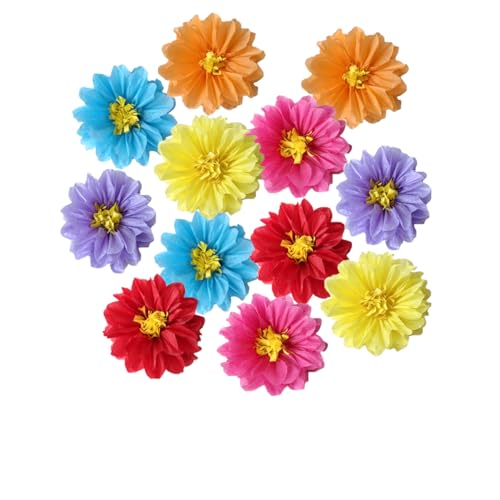 ZGjoy Seidenpapier-Pompons, Seidenpapier-Blumen, 25,4 cm, Fiesta-Blumen, Party-Blüte, Hintergrund für Geburtstag, Braut, Babyparty, Hochzeit, Klassenzimmer, Kinderzimmer, Garten, Dekoration, 12 Stück ZGjoy Seidenpapier-Pompons, Seidenpapier-Blumen, 25,4 cm, Fiesta-Blumen, Party-Blüte, Hintergrund für Geburtstag, Braut, Babyparty, Hochzeit, Klassenzimmer, Kinderzimmer, Garten, Dekoration, 12 Stück von ZGjoy