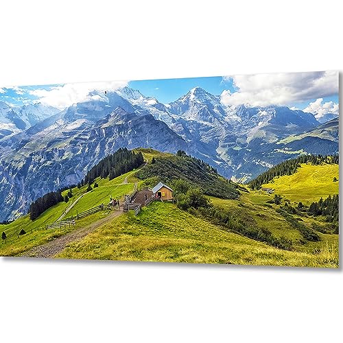 ZGmaxCL 5D Diamanten Gemälde Set Diamond Painting Bilder Puzzles Erwachsene Full Groß Natürliche Berglandschaft Schlafzimmer Wohnzimmer Deko 120x60cm von ZGmaxCL