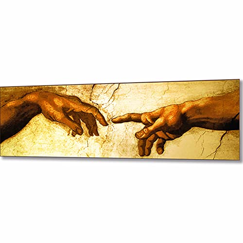 ZGmaxCL 5D Diamanten Gemälde Set Diamond Painting Set Puzzles Erwachsene Full Groß Adam Michelangelo erschaffen Wall Dekoration 150x50cm von ZGmaxCL