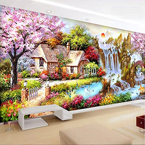 ZGmaxCL DIY 5D Diamant Malerei Set Puzzles Diamant Painting Bilder Erwachsene Groß Gartenhäuschen Wanddekoration 150x60cm ZGmaxCL DIY 5D Diamant Malerei Set Puzzles Diamant Painting Bilder Erwachsene Groß Gartenhäuschen Wanddekoration 150x60cm von ZGmaxCL