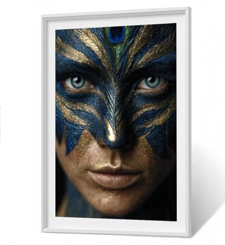 5D Diamant Painting Kit - Gesicht Diamond Painting Kinder DIY Set, Maske Full Drill Bastelset für Erwachsene, Diamant Kunst Bilder Mosaic Stickerei für Home Wand Dekor 50 x 70 cm ZBSF278 5D Diamant Painting Kit - Gesicht Diamond Painting Kinder DIY Set, Maske Full Drill Bastelset für Erwachsene, Diamant Kunst Bilder Mosaic Stickerei für Home Wand Dekor 50 x 70 cm ZBSF278 von ZHANGBINGSHENDIAN