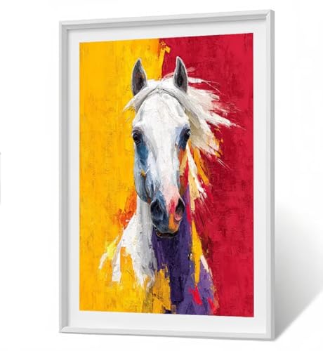 Abstrakt 5D Diamond Painting Erwachsene Groß 60x80 cm - Pferd Full Drill Diamant Painting Bilder, DIY Mosaic Bastelset für Kinder, Diamant Kunst Malerei Stickerei für Home Wand Decor ZBSF285 Abstrakt 5D Diamond Painting Erwachsene Groß 60x80 cm - Pferd Full Drill Diamant Painting Bilder, DIY Mosaic Bastelset für Kinder, Diamant Kunst Malerei Stickerei für Home Wand Decor ZBSF285 von ZHANGBINGSHENDIAN