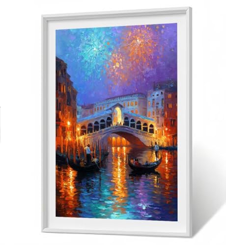 Abstrakt Diamond Painting Kit Groß XXL 60x80 cm, 5D DlY Wasserstadt Diamant Painting Bilder Kinder Full drill Daiments Malerei Erwachsene, Diamond Art Mosaic Stickerei Bastelset Wand Dekor ZBSF250 Abstrakt Diamond Painting Kit Groß XXL 60x80 cm, 5D DlY Wasserstadt Diamant Painting Bilder Kinder Full drill Daiments Malerei Erwachsene, Diamond Art Mosaic Stickerei Bastelset Wand Dekor ZBSF250 von ZHANGBINGSHENDIAN