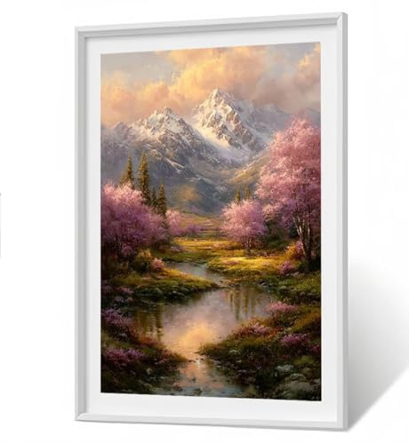 Landschaft 5D Diamond Painting Erwachsene - Berg Full Drill Diamant Painting Kinder Bilder, DIY Mosaic Bastelset für Erwachsene, Diamant Malerei Stickerei Groß für Home Decor 60x80 cm ZBSF299 Landschaft 5D Diamond Painting Erwachsene - Berg Full Drill Diamant Painting Kinder Bilder, DIY Mosaic Bastelset für Erwachsene, Diamant Malerei Stickerei Groß für Home Decor 60x80 cm ZBSF299 von ZHANGBINGSHENDIAN