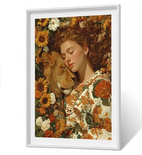 Löwe 5D Diamond Painting Erwachsene - Blume Full Drill Diamant Painting Kinder Bilder, DIY Mosaic Bastelset für Erwachsene, Diamant Malerei Stickerei Groß für Home Decor 50 x 70 cm ZBSF279 Löwe 5D Diamond Painting Erwachsene - Blume Full Drill Diamant Painting Kinder Bilder, DIY Mosaic Bastelset für Erwachsene, Diamant Malerei Stickerei Groß für Home Decor 50 x 70 cm ZBSF279 von ZHANGBINGSHENDIAN