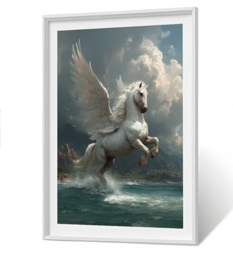 Tier Diamond Painting Kit Groß XXL 60x80 cm, 5D DlY Pferd Diamant Painting Bilder Kinder Full drill Daiments Malerei Erwachsene, Diamond Art Mosaic Stickerei Bastelset Geschenk Wand Dekor ZBSF270 Tier Diamond Painting Kit Groß XXL 60x80 cm, 5D DlY Pferd Diamant Painting Bilder Kinder Full drill Daiments Malerei Erwachsene, Diamond Art Mosaic Stickerei Bastelset Geschenk Wand Dekor ZBSF270 von ZHANGBINGSHENDIAN