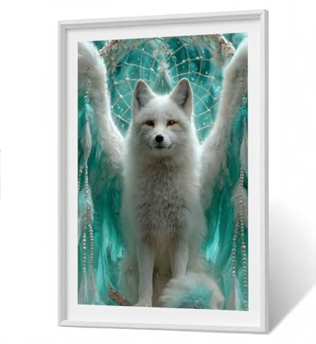 Traumfänger Diamond Painting Erwachsene Groß XXL - Wolf 5D Full Drill Diamant Painting Bilder, DIY Mosaic Bastelset für Kinder und Erwachsene, Diamant Malerei Stickerei Home Decor 80x100 cm ZBSF277 Traumfänger Diamond Painting Erwachsene Groß XXL - Wolf 5D Full Drill Diamant Painting Bilder, DIY Mosaic Bastelset für Kinder und Erwachsene, Diamant Malerei Stickerei Home Decor 80x100 cm ZBSF277 von ZHANGBINGSHENDIAN