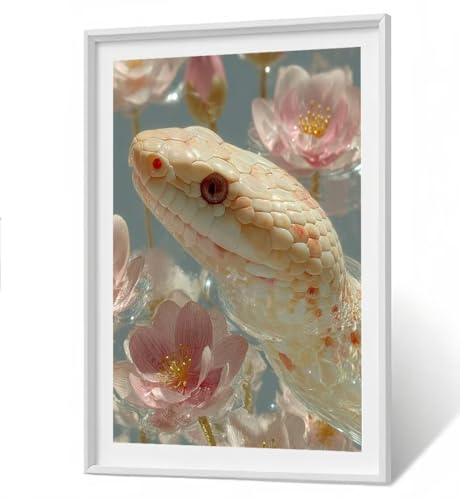 ZHANGBINGSHENDIAN 5D DIY Diamond Painting Set - Schlange Diamant Painting Kinder, Blume Full Drill Bastelset für Erwachsene, Diamant Kunst Bilder Mosaic Stickerei für Home Wand Dekor 60x80 cm ZBSF266 ZHANGBINGSHENDIAN 5D DIY Diamond Painting Set - Schlange Diamant Painting Kinder, Blume Full Drill Bastelset für Erwachsene, Diamant Kunst Bilder Mosaic Stickerei für Home Wand Dekor 60x80 cm ZBSF266 von ZHANGBINGSHENDIAN