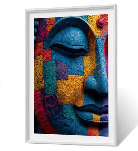Zen Diamond Painting Kit Groß XXL 80x100 cm, 5D DlY Gesicht Diamant Painting Bilder Kinder Full drill Daiments Malerei Erwachsene, Diamond Art Mosaic Stickerei Bastelset Geschenk Wand Dekor ZBSF252 Zen Diamond Painting Kit Groß XXL 80x100 cm, 5D DlY Gesicht Diamant Painting Bilder Kinder Full drill Daiments Malerei Erwachsene, Diamond Art Mosaic Stickerei Bastelset Geschenk Wand Dekor ZBSF252 von ZHANGBINGSHENDIAN
