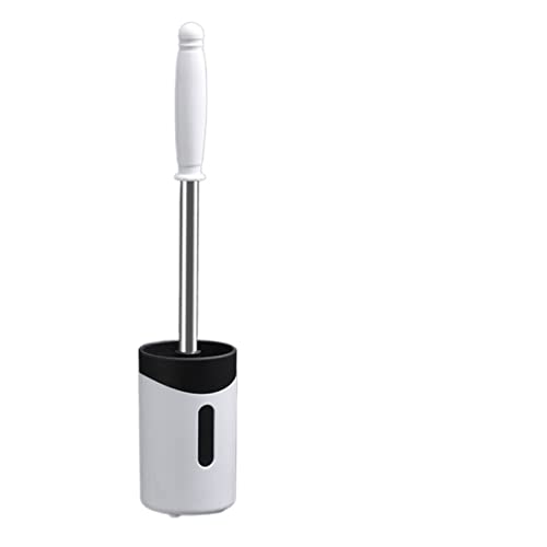 ZHANGXABN Toilettenbürste aus Edelstahl mit langem Griff, Toilettenbürste für Ecken, Reinigungsbürste, Werkzeugset, Wandhalterung für Badezimmer mit Sockel, WC-Zubehör ZHANGXABN Toilettenbürste aus Edelstahl mit langem Griff, Toilettenbürste für Ecken, Reinigungsbürste, Werkzeugset, Wandhalterung für Badezimmer mit Sockel, WC-Zubehör von ZHANGXABN