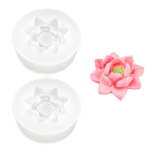 3D Lotus kerzenformen silikon, kerzenformen zum gießen, dreidimensionale Lotusform, Heimwerken silikonformen gießformen, silikonform Für die Heimdekoration von ZHAOCAI