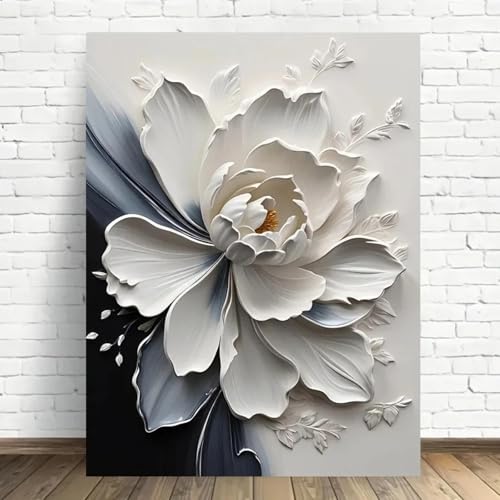 ZHAOLIN Moderne abstrakte Blumen-Kunstposter auf Leinwand, Wandkunst-Dekor für Wohnzimmer, Schlafzimmer, Büro und mehr – perfekte Dekoration, 50 x 70 cm, Innenrahmen ZHAOLIN Moderne abstrakte Blumen-Kunstposter auf Leinwand, Wandkunst-Dekor für Wohnzimmer, Schlafzimmer, Büro und mehr – perfekte Dekoration, 50 x 70 cm, Innenrahmen von ZHAOLIN