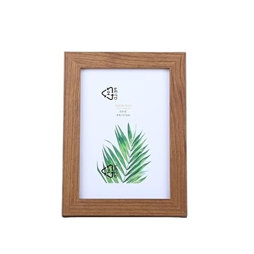 ZHAOQIN Bilderrahmen 1Pc Foto Rahmen for Wand Hängen Holz Bild Rahmen Stehen for Bilder Foto Home Office Decor Gedenk Geschenk(2) von ZHAOQIN