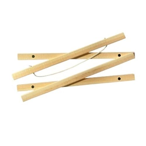 ZHAOQIN Bilderrahmen Magnetischer Poster-Aufhänger-Rahmen, Teak-Holz-Aufhänger-Rahmen, natürliche Malerei, Bilderrahmen, Leinwand, Wand, Kunst, Handwerk, Rahmen, Kunst-Aufhänger(Pine Wood,80cm) von ZHAOQIN