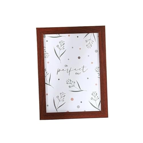 ZHAOQIN Bilderrahmen Moderner, einfacher Bilderrahmen aus Holz, 5/6/7/8 Zoll/Bilderrahmen, Holzbrett, Bilderrahmen, Heimdekoration(1,8.8 x12.8) von ZHAOQIN