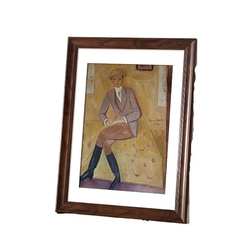 ZHAOQIN Bilderrahmen Vintage Holz Foto Rahmen Wand Hängen Klassische A4 Bild Rahmen Foto Display Home Decor Geschenk(2) von ZHAOQIN