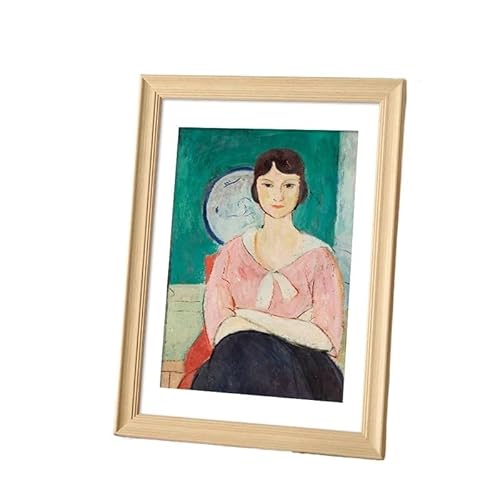 ZHAOQIN Bilderrahmen Vintage Holz Foto Rahmen Wand Hängen Klassische A4 Bild Rahmen Foto Display Home Decor Geschenk(3) von ZHAOQIN