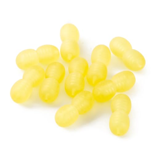 Kunststoff-Schraubverschlüsse für die Schmuckherstellung (10 pcs) – selbstgemachte Halsketten oder Armbänder - Raw Lemon von ZHAOXIA