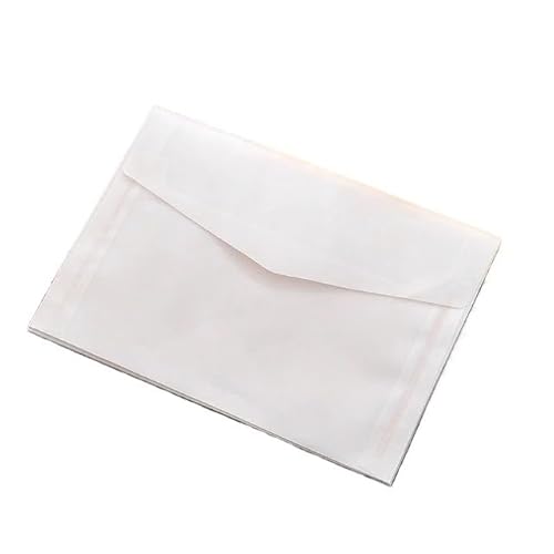 Hochzeitskarte 10 teile/los Transparent Umschlag Transluzenten Papier Umschläge Set DIY Postkarte Geschenk Karte Lagerung Party Hochzeit Einladung Umschläge Hochzeitseinladungskarten(17.8x12.5cm) von ZHAOYUQI