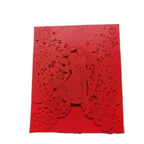 Hochzeitskarte 25 stücke Braut und Bräutigam Hochzeitseinladungskarten Blumen Einladungstaschen Umschläge Karten Mariage Anniversary Party Supplies Favors Hochzeitseinladungskarten(Red Cover,12x18cm) Hochzeitskarte 25 stücke Braut und Bräutigam Hochzeitseinladungskarten Blumen Einladungstaschen Umschläge Karten Mariage Anniversary Party Supplies Favors Hochzeitseinladungskarten(Red Cover,12x18cm) von ZHAOYUQI