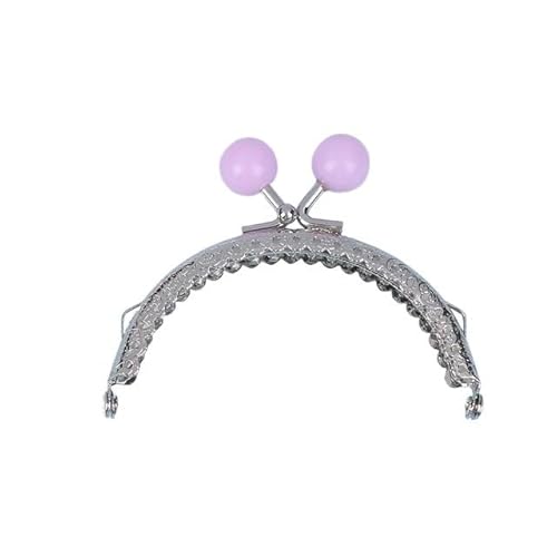 Metall Taschenrahmen Bonbonfarbener Metall-Geldbörsenrahmen, Kussverschluss, Vintage-Tasche, Hardware, Tasche, Kussverschluss, Verschluss, Taschenverschlüsse, DIY-Handwerk Metall GeldböRse Rahmen(Purp Metall Taschenrahmen Bonbonfarbener Metall-Geldbörsenrahmen, Kussverschluss, Vintage-Tasche, Hardware, Tasche, Kussverschluss, Verschluss, Taschenverschlüsse, DIY-Handwerk Metall GeldböRse Rahmen(Purp von ZHAOYUQI
