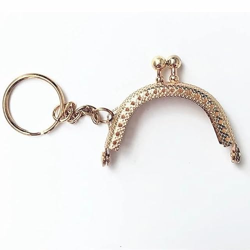 Metall Taschenrahmen Metall-Geldbörsen-Taschen-Geldbörsen-Rahmen mit Schlüsselanhänger, Bogenrahmen, Kussverschluss-Schloss, DIY-Bastel-Geldbörsen-Mithelfer, 5 cm Metall GeldböRse Rahmen(Old gold) Metall Taschenrahmen Metall-Geldbörsen-Taschen-Geldbörsen-Rahmen mit Schlüsselanhänger, Bogenrahmen, Kussverschluss-Schloss, DIY-Bastel-Geldbörsen-Mithelfer, 5 cm Metall GeldböRse Rahmen(Old gold) von ZHAOYUQI