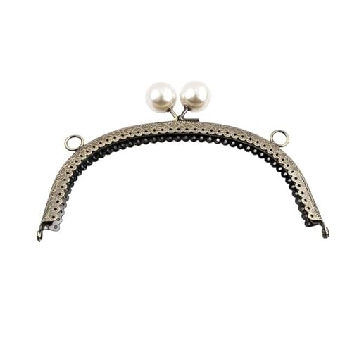 Metall Taschenrahmen Perlen-Geldbörse, Metallgriff, Rahmen, Retro, bogenförmig, DIY-Geldbeutel-Kupplung, Kussverschluss, Sperre, Clutch-Taschengriff, Handtaschen-Zubehör Metall GeldböRse Rahmen(16.5cm Metall Taschenrahmen Perlen-Geldbörse, Metallgriff, Rahmen, Retro, bogenförmig, DIY-Geldbeutel-Kupplung, Kussverschluss, Sperre, Clutch-Taschengriff, Handtaschen-Zubehör Metall GeldböRse Rahmen(16.5cm von ZHAOYUQI