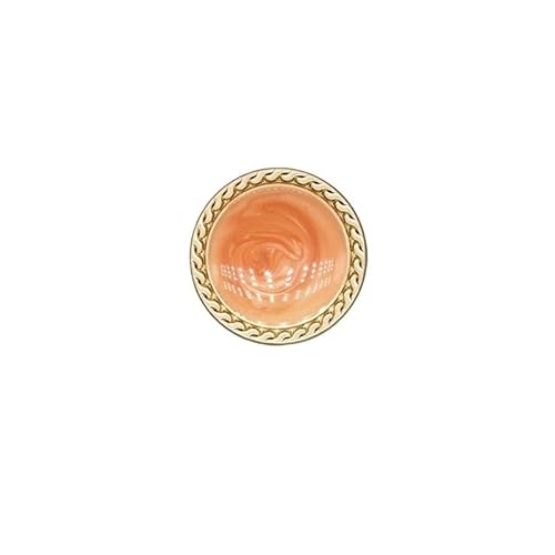ZHAOYUQI KnöPfe 6 Stück Gold Perlen Damen Knöpfe Dekorationen for Kleidung Vintage Anzug Mantel Kleid Knopf Metall DIY Nähzubehör Handarbeiten Buttons(2,20mm. 6 Pieces) von ZHAOYUQI