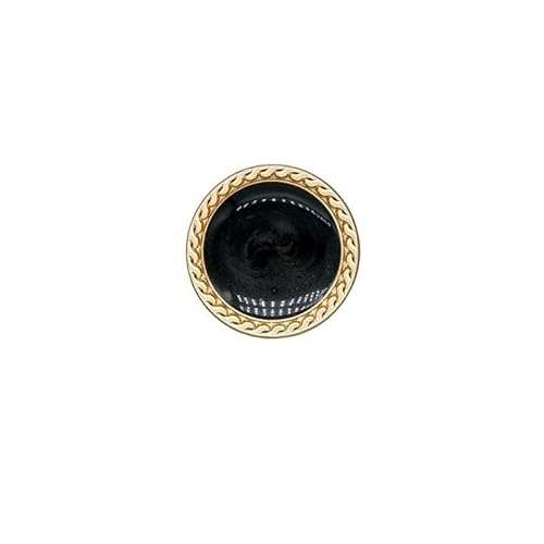 ZHAOYUQI KnöPfe 6 Stück Gold Perlen Damen Knöpfe Dekorationen for Kleidung Vintage Anzug Mantel Kleid Knopf Metall DIY Nähzubehör Handarbeiten Buttons(5,15mm. 6 Pieces) von ZHAOYUQI