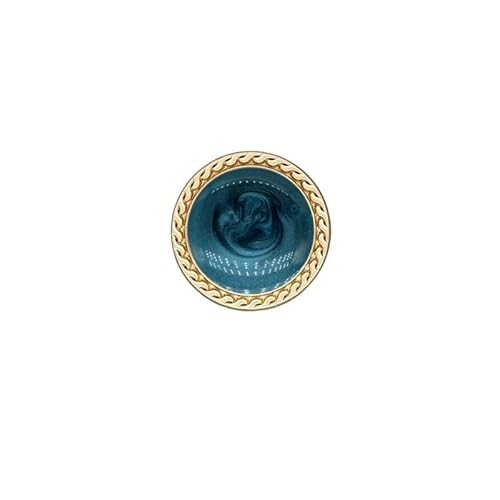 ZHAOYUQI KnöPfe 6 Stück Gold Perlen Damen Knöpfe Dekorationen for Kleidung Vintage Anzug Mantel Kleid Knopf Metall DIY Nähzubehör Handarbeiten Buttons(6,20mm. 6 Pieces) von ZHAOYUQI