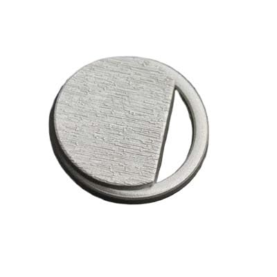 ZHAOYUQI KnöPfe 6 Teile/los 15-25mm Metall Matt Tasten Frauen Anzug Jacken Runde Ärmeln Hosen Bekleidung Tasten Buttons(Silver,18mm) von ZHAOYUQI