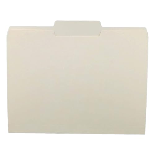 ZHAPEG 100 Blatt/Box Manilas Aktenordner Briefgröße Papier Dokumentenmappe Manilas Ordner für Drucke Zeichnungen Organisation von ZHAPEG