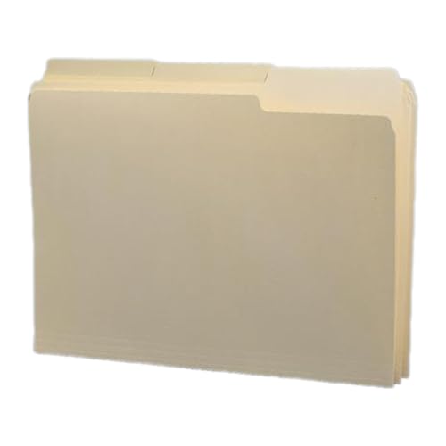 ZHAPEG 100 Blatt/Box Manilas Aktenordner Briefgröße Papier Dokumentenmappe Manilas Ordner für Drucke Zeichnungen Organisation von ZHAPEG